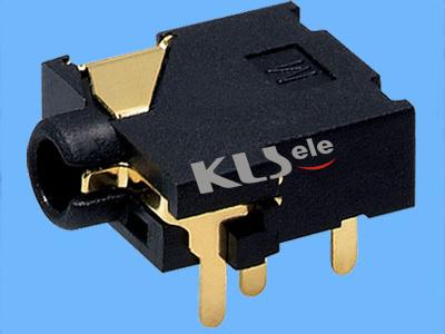 PCB മൗണ്ടിനുള്ള 2.5mm സ്റ്റീരിയോ ജാക്ക് KLS1-SSJ2.5-003